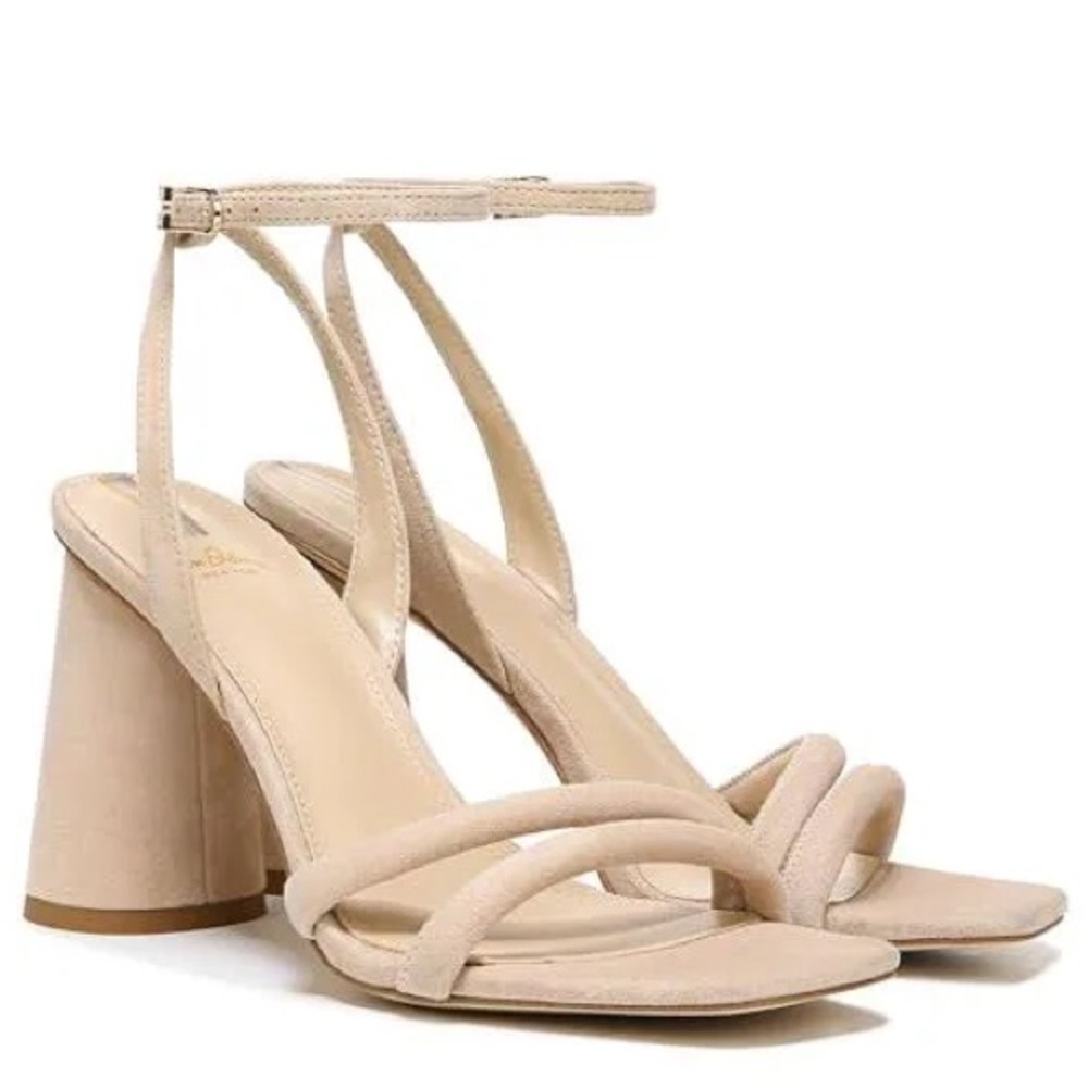 NWT Sam Edelman Suede “Kia” Block Sandals